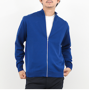 【ACTIVE SECT】《限定展開》デオドラント加工 スタンドジップカーディガン 25AW