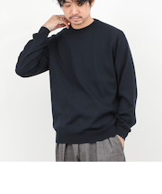 ウォッシャブル クルーネックニット 25AW