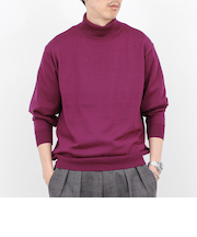 ウォッシャブル タートルネックニット 25AW