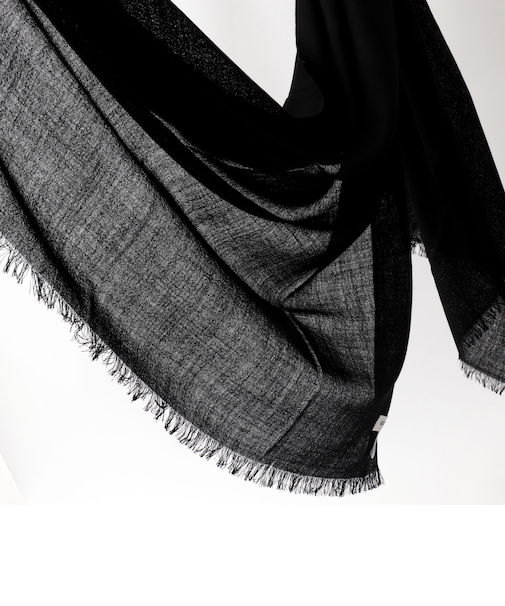 梳毛ウールマフラー100