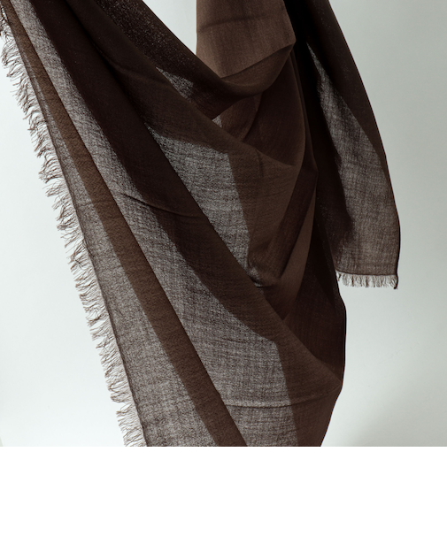 梳毛ウールマフラー100