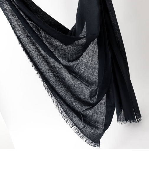 梳毛ウールマフラー100