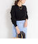 【MARILYN MOON/マリリーンムーン】14G wool modern sleeve top