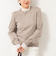 【MARILYN MOON/マリリーンムーン】14G wool modern sleeve top