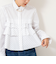 【MARILYN MOON/マリリーンムーン】layered raffle blouse