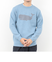 クジラWJQ ダブルジャカードニット 25AW