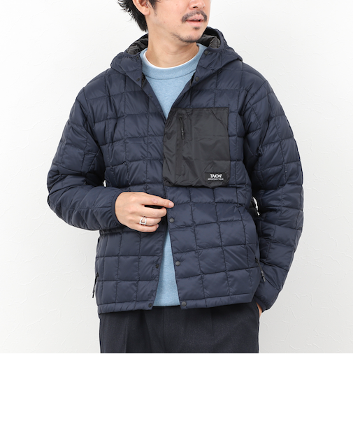 【TAION/タイオン】MOUNTAIN LIGHT DOWN HOODIE 25AW