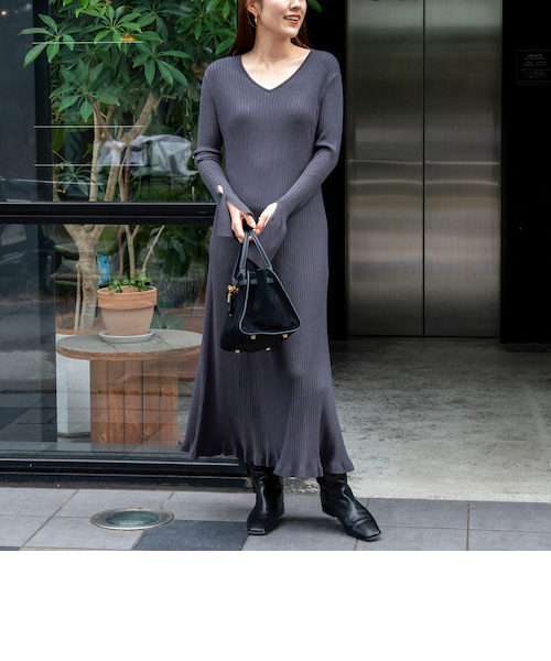 フロントフリルワンピース｜ノーリーズの通販｜&mall（アンドモール