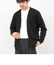 【ACTIVE SECT】《限定展開》接結ボタンレスカーディガン 25AW