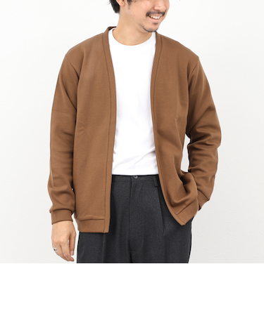 【ACTIVE SECT】《限定展開》接結ボタンレスカーディガン 25AW
