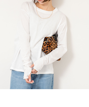 ウォッシャブルオーガニックコットンロンT