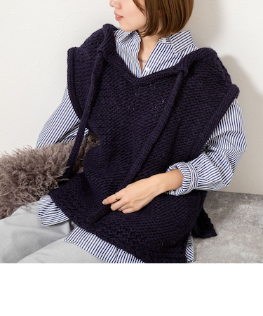 【enrica/エンリカ】ソフトタッチニットトップス