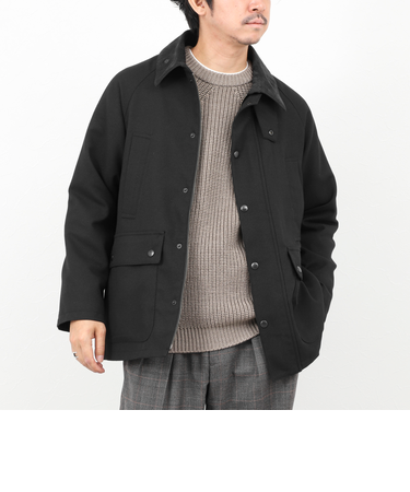 《ビジカジ対応》【TECHTWEED】【SORONA】中綿ユーティリティジャケット 25AW