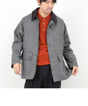 《ビジカジ対応》【TECHTWEED】【SORONA】中綿ユーティリティジャケット 25AW