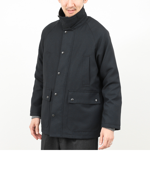 《ビジカジ対応》【TECHTWEED】【SORONA】中綿ユーティリティジャケット 25AW