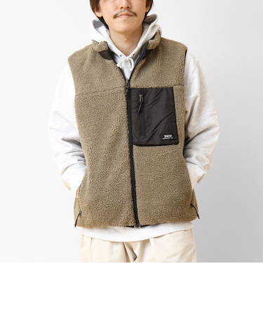 【TAION/タイオン】DOWN×BOA REVERSIBLE VEST 25AW