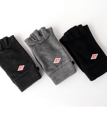【DANTON/ダントン】FLEECE FINGERLESS GLOVES DT-H0305