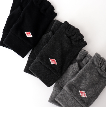 【DANTON/ダントン】FLEECE FINGERLESS GLOVES DT-H0305