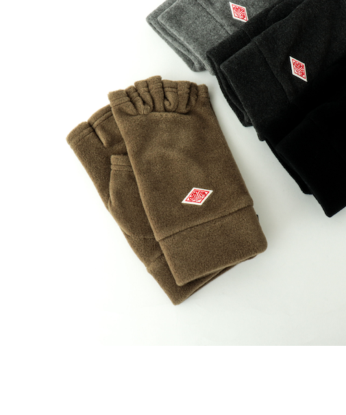 【DANTON/ダントン】FLEECE FINGERLESS GLOVES DT-H0305