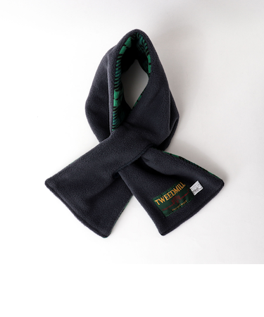 【TWEEDMILL/ツイードミル】別注R/Sフリースクロスマフラー17