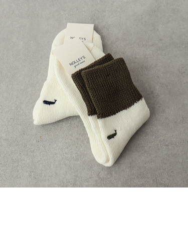 別注クジラクォーターパイルソックス