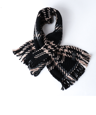 【John Branigan/ジョン・ブラニガン】別注ニットクロスマフラー24