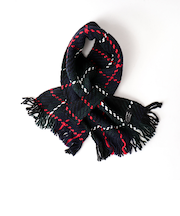 【John Branigan/ジョン・ブラニガン】別注ニットクロスマフラー24