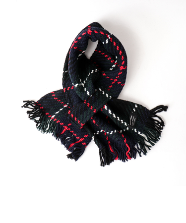 【John Branigan/ジョン・ブラニガン】別注ニットクロスマフラー24