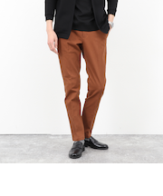 コットンカルゼ裏微起毛ストレッチスリムフィット 25AW