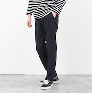 コットンカルゼ裏微起毛ストレッチスリムフィット 25AW