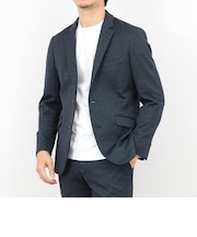 《ビジカジ/セットアップ対応》CORDURA 裏起毛ウォッシャブルストレッチジャケット 25AW