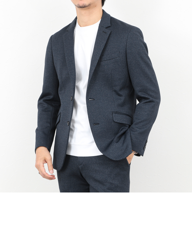 《ビジカジ/セットアップ対応》CORDURA 裏起毛ウォッシャブルストレッチジャケット 25AW