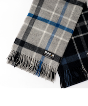 【MAC.N/マックエヌ】Lambswool Inchfad Scarf 25