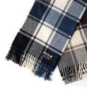 【MAC.N/マックエヌ】Lambswool Hoy Scarf 25