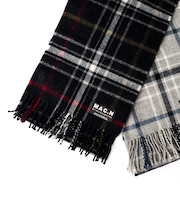 【MAC.N/マックエヌ】Lambswool Canisbay Scarf 25