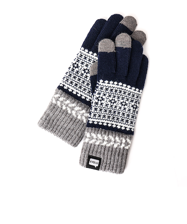 【EVOLG/エヴォログ】FLEUR ニットグローブ LET2365