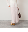 ウォッシャブルスエードサテンナロースカート