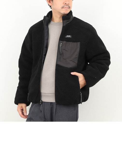 【TAION/タイオン】DOWN×BOA REVERSIBLE HI NECK JKT 25AW