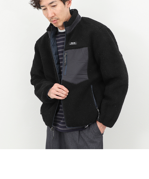 【TAION/タイオン】DOWN×BOA REVERSIBLE HI NECK JKT 25AW