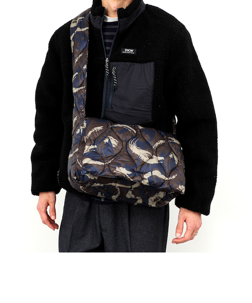 【TAION / タイオン】MILITARY MESSENGER DOWN BAG M