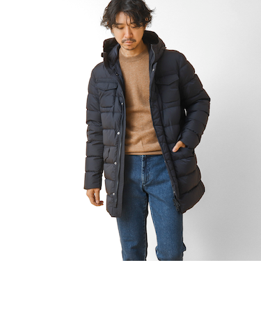 【HERNO/ヘルノ】4ポケットHOOD DOWN JACKET フードダウンジャケット 25AW