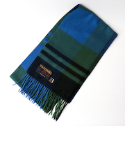 【TWEEDMILL/ツイードミル】Lambswool Muffler Check 25