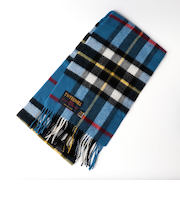 【TWEEDMILL/ツイードミル】Lambswool Muffler Check 25