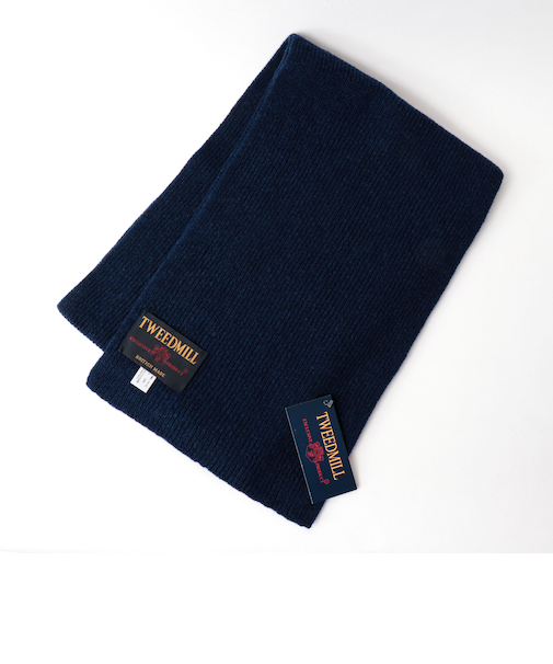 【TWEEDMILL/ツイードミル】別注ウールリブマフラー25