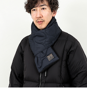 【TAION / タイオン】MILITARY R/S DOWN SCARF 17