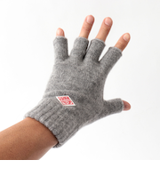 【DANTON/ダントン】WOOL KNIT FINGERLESS GLOVES DT-H0307 GPW