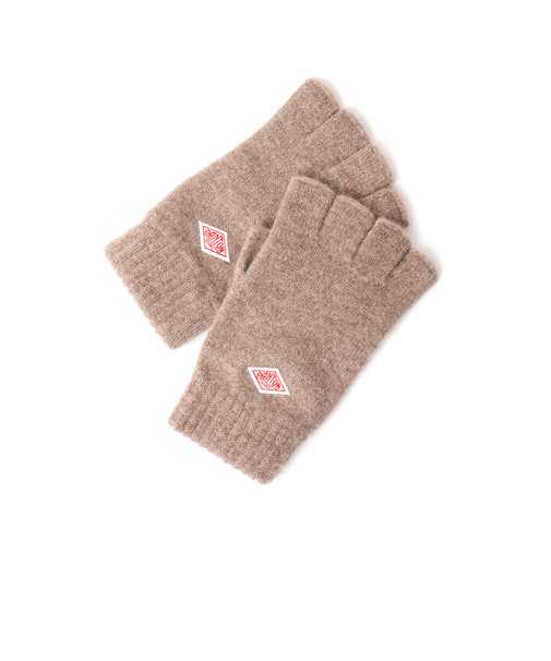 【DANTON/ダントン】WOOL KNIT FINGERLESS GLOVES DT-H0307 GPW