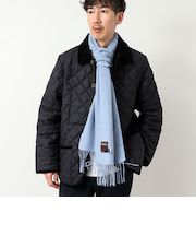 【TWEEDMILL/ツイードミル】Lambswool Muffler Solid 25