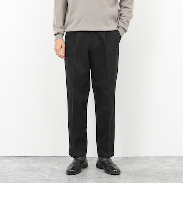 デニムストレッチワイドジャスト丈PT 25AW