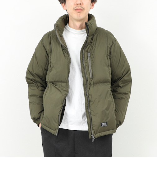 【TAION/タイオン】WORK W-ZIP VOLUME DOWN JACKET 25AW